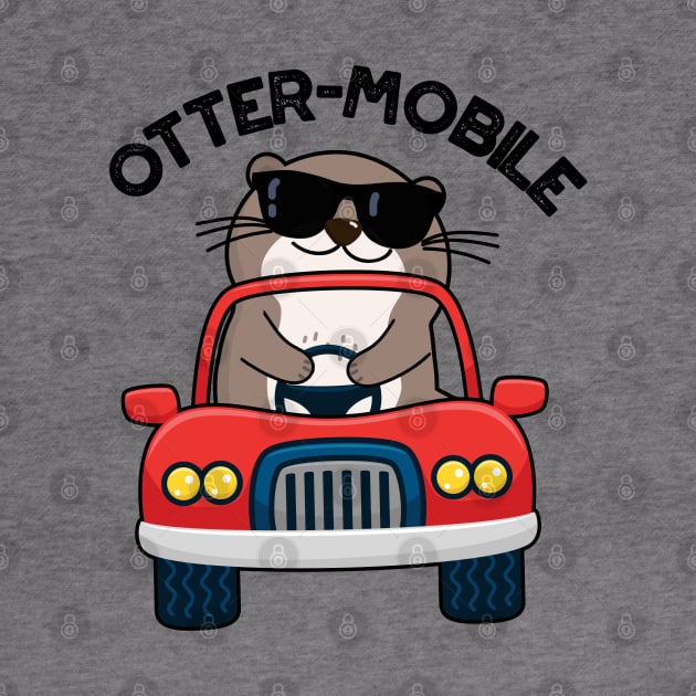 Otter-mobile Funny Animal Car Pun by punnybone